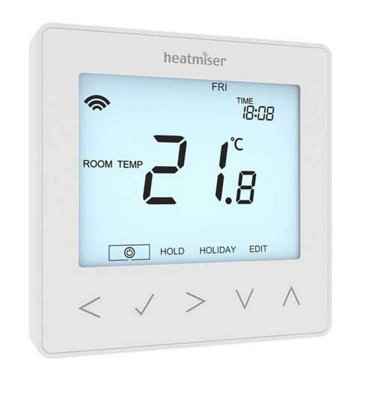 Heatmiser NeoStat V2 12V Programmable Thermostat V2 - Glacier White