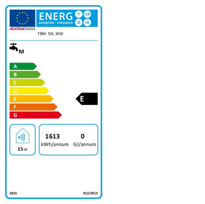 Heatrae Sadia FBM Eco 45 Cistern Type 45 Litre Water Heater 95040301 | DIY  at Bu0026Q