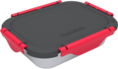 HeatsBox Style+ Smart Electric Lunch Box, Food Heater, Portable Microwave  Alternative - Plug to Heat