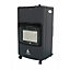 Heatsure Gas Heater Indoor Portable Winter Office Home Regulator & Hose 4.2Kw Anti Tilt Adjustable Settings On Wheels