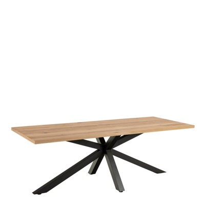 Heaven Dining Table in Wild Oak Veneer