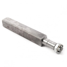 Heavy duty 1" stub axle with solid body. Ideal for light weight trailers.