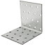 Heavy Duty 100x100x80x2mm Galvanised Steel Angle Bracket ( 20 pcs ) Metal Corner Braces for Joining, Bracing, and Reinforcing