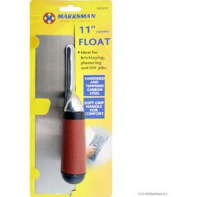 Heavy Duty 11 Inch Float  Soft Grip Plastering Bricklaying Diy Hand Tool