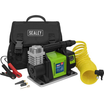 Heavy Duty 12V Digital Car Tire Inflator and Mini Air Compressor ...