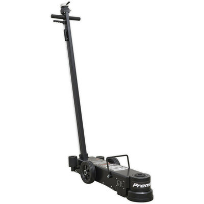 Heavy-Duty 15 to 30 Tonne Telescopic Air Jack with Long Reach Handle