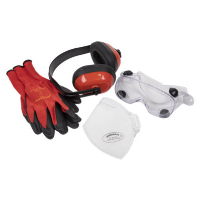 Heavy-Duty 150mm Bench Grinder with Wire Wheel 450W/230V with Diamond Dresser and PPE Safety Kit included