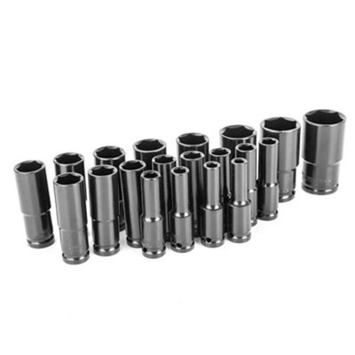 Heavy Duty 20pc Deep Impact Socket Set 1/2