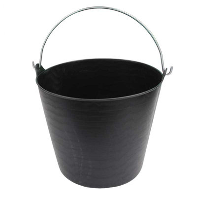 Heavy Duty 26 Litre Flexi Tub / Trug with Metal Handle - PACK OF 5