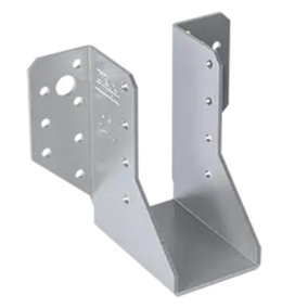 Heavy Duty 2mm Thick Galvanised Face Fix Joist Hanger 51x165mm