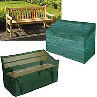 Heavy Duty 3 Seater Garden Bench Seat Cover Waterproof Weatherproof Outdoor Rain