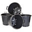 Heavy Duty 30L Plant Pots (Pack of 4) 40cm Diameter