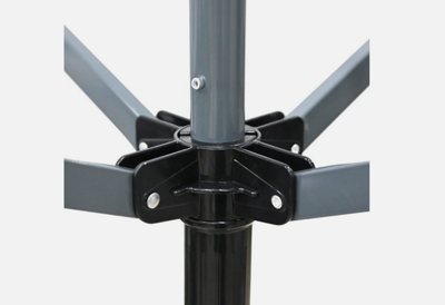 Heavy Duty 4 Arm 60M Rotary Airer With Ground Spike Cover DIY at B Q