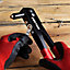 Heavy Duty 4 Head Nozzle Pop Rivet Gun Hand Riveter Tool + 60 Blank Rivets