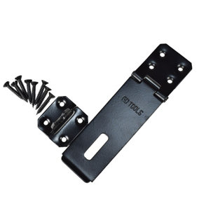 Heavy Duty 4in 100mm Hasp And Staple Security Lock Catch For Sheds Fences