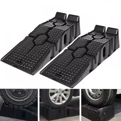 Heavy Duty 5 Ton Low Rise Car & Van Ramps Plastic Strong & Heavy Duty ...