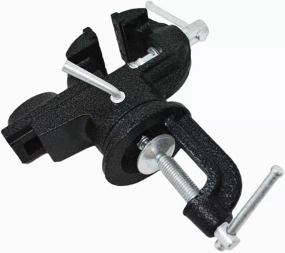 Heavy Duty 50mm Vice Bench Clamp Multi Purpose Swivel Base Bench Vise ...