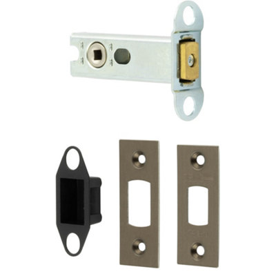 Heavy Duty 76mm Tubular Deadbolts in Antique Brass for Enhanced Security - Door Bolt