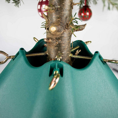 Heavy Duty Adjustable Christmas Tree Stand for Trees Up to 8ft and 5 ...