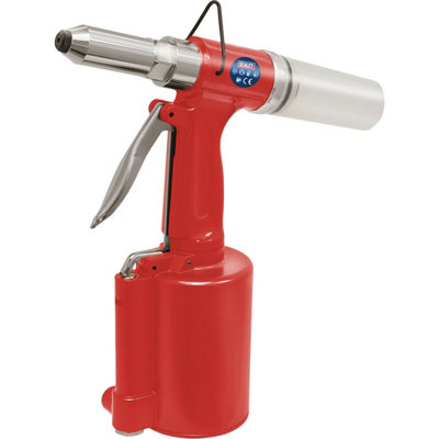 Heavy Duty Air and Hydraulic Riveter for Blind Steel and Aluminum Rivets