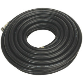 Heavy Duty Air Hose with 1/4 Inch BSP Unions - 10 Metre Length - 10mm Bore