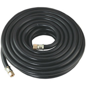 Heavy Duty Air Hose with 1/4 Inch BSP Unions - 10 Metre Length - 8mm Bore