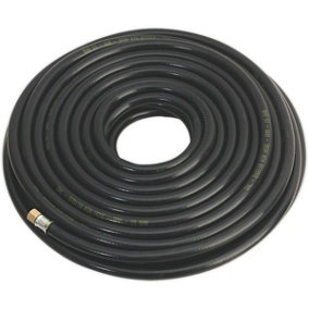 Heavy Duty Air Hose with 1/4 Inch BSP Unions - 20 Metre Length - 8mm Bore