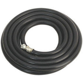 Heavy Duty Air Hose with 1/4 Inch BSP Unions - 5 Metre Length - 10mm Bore