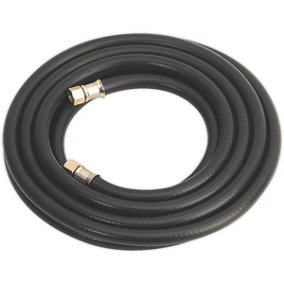 Heavy Duty Air Hose with 1/4 Inch BSP Unions - 5 Metre Length - 8mm Bore