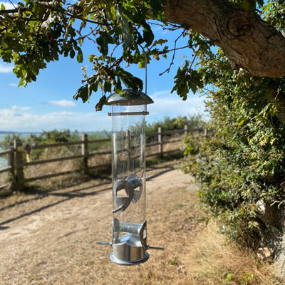 Heavy Duty Bird Seed Feeder with 4 Feeding Ports Price Comparisons | Compare The Build