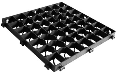 Heavy Duty BLACK Gravel / Ground Stabilisation Paving Grids - covers ...