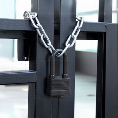 Heavy Duty Brass Core Metal Padlock  with 2 Keys in Plastic Protection
