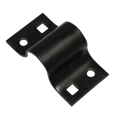 thumbnail image 2 of 62x53mm Black Stainless Steel Slide Bolt Latch - Heavy Duty Security Lock For Doors, Gates & Cabinets 2 of 9