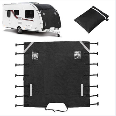 Heavy Duty Caravan Front Towing Cover Waterproof Protector Universal ...