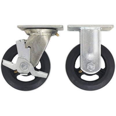 Heavy-Duty Castor Wheel Kit for ys09539, ys09540 & ys09725 Tool Storage Chests