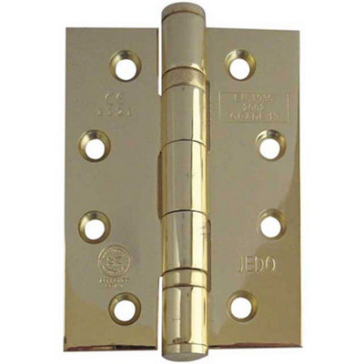 Heavy-Duty Certifire Stainless Steel Ball Bearing Hinges - 102x76x3mm - 30/60 Fire Door Hinge