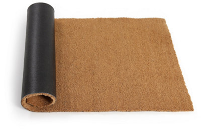 Heavy Duty Coir Entrance Matting - Indoor/Outdoor - 1m x 1m - Heavy Duty Tough Fibres - Hallway, Foyer, Lobby