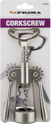 Heavy Duty Corkscrew Kitchen Tool Wine Bottle Opener With Levers Easy Fast