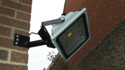 Heavy duty Corner mounted Floodlight Bracket Large