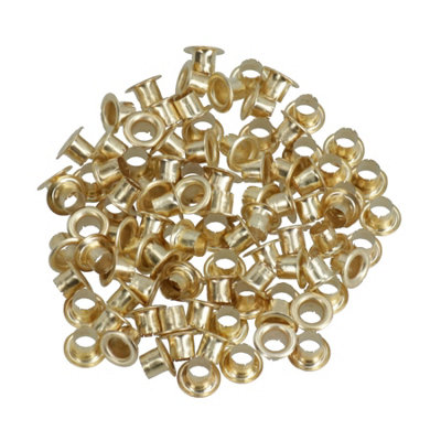 Heavy Duty Eyelet Plier and 100 Eyelets for Tarpaulins Sheets Covers