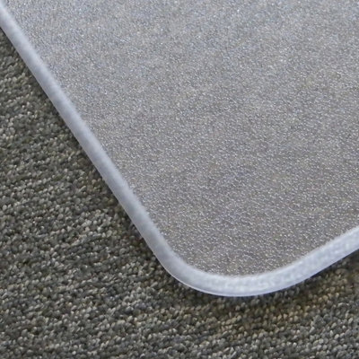 Heavy Duty Floortex Extra Thick Polycarbonate Floor Protector Chair Mat for Carpet & Hard Floors - 89 x 119cm