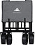 Heavy Duty Folding Wagon With Large Wheel Trolley Cart Outdoor Transport Trailer Foldable Outdoor Garden Utility Wagon Grey
