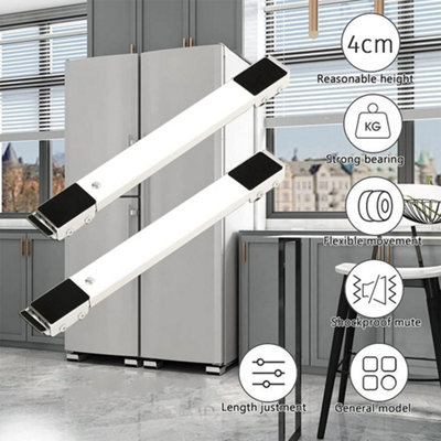 Heavy Duty Fridge Freezer Appliance Rollers Trolley Wheeled Premium ...