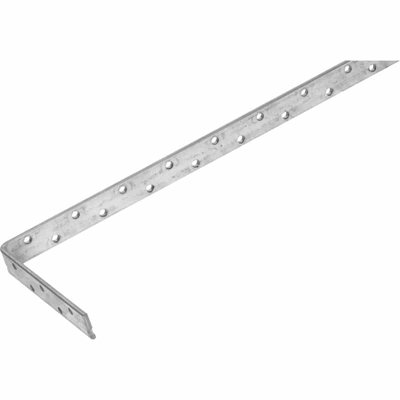 Heavy Duty Galvanised Restraint Strap 1m Length 100mm Bend  10 Pack