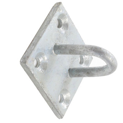 Heavy Duty Galvanised Staple On Plate 50mm