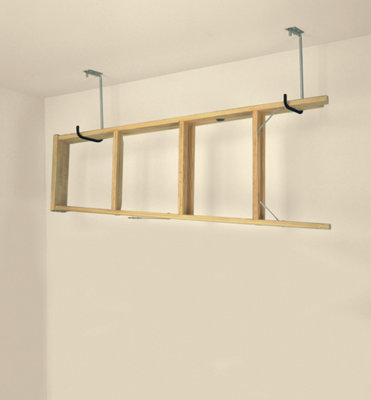Heavy Duty Garage Rafter Ceiling and Wall Storage Hooks for Bikes or Ladders by ClosetMaid