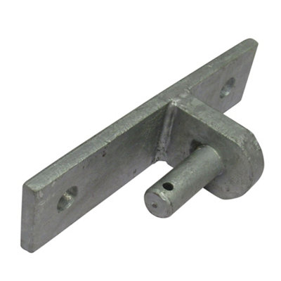 Heavy Duty Gate Hanger Hook Plate X2 (Galvanised Rectangle Pin Hinge)