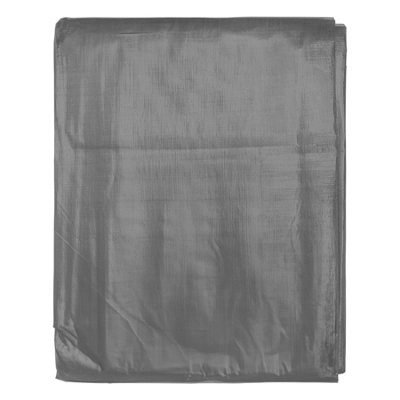 Heavy Duty Grey Waterproof Tarpaulin 200GSM L-Grade 5M X 8M x1