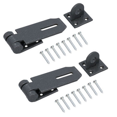Heavy Duty Hasp and Staple Security Lock for Sheds Doors