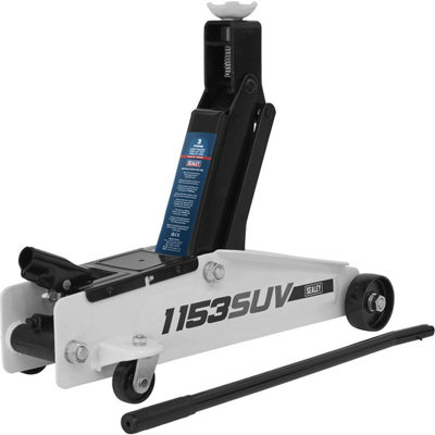 Heavy Duty High Lift SUV Trolley Jack - 3 Tonne Capacity - 533mm Max Height